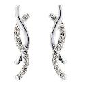 Sterling Silver Cubic Zirconia Earrings