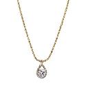 Oliver Weber Gold-Plated Crystal Pendant