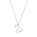 Open Hearts by Jane Seymour 14ct White Gold Diamond Pendant