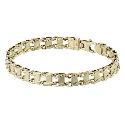 9ct Gold 8" Track Bracelet