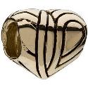 Chamilia - 14k yellow gold heart bead