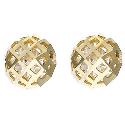 Cubic Zirconia Stud Earrings 5mm