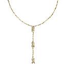 9ct Yellow Gold Kiss Necklace