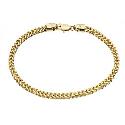 9ct Yellow Gold Cube Bracelet