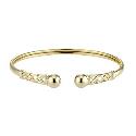 9ct Gold Celtic Design Torque Bangle