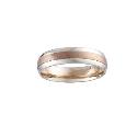 Men's 9ct Two-colour Gold Ring