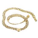 9ct Gold Heart Collar Necklace