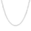 Sterling Silver 18" Curb Chain