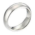 Men's Plain Silver Ring - Small