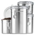 stainless kitchen canisters