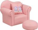 Flash Furniture HR-22-GG Kids Chair and Footrest, 