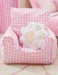 Pink Gingham Bean Bag Chair