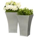 Extra Large Flared Titanium Planters