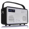 View Quest Retro DAB and iPhone Radio (Black)