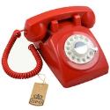 Retro Telephones (Red)