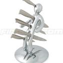 Voodoo Knife Block (Chrome effect)