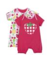 2 pack Fruit Rompers