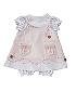 2 piece Romper Pinny Set