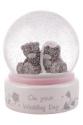 on your wedding day snow globe