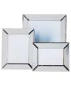 mirror photo frames set of 3