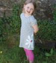 Flower Tunic Dress 4-5years