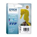 Epson T048 Cyan Magenta and Black 3 Ink Set