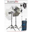 Interfit INT180 Venus 300 Watt Three Head Kit