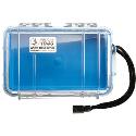 Peli 1040 Microcase Clear with Blue Liner