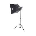 Interfit INT185 Stellar X Tungsten 500w Head Softbox Kit