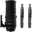 Sigma 150-500mm f5-6.3 DG OS HSM Lens - Nikon Fit Plus 2 Free LensPen Lens Cleaners